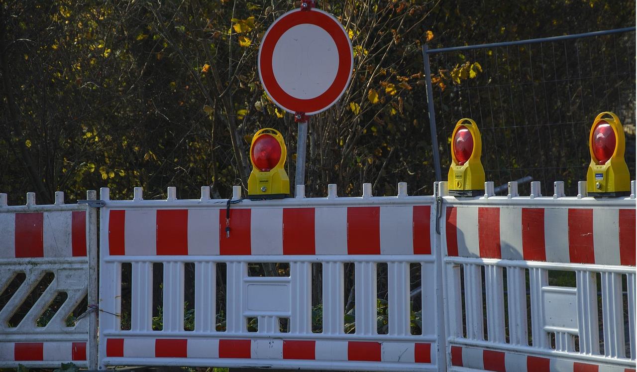 Sperrung Bahnstrecke